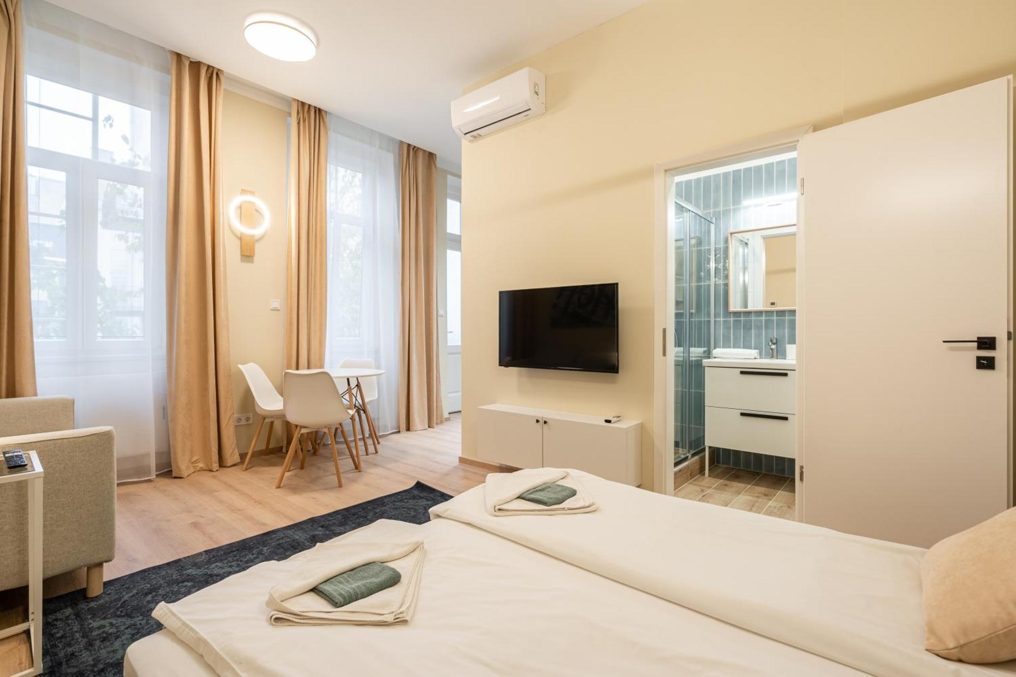 N36- Boutique Apartments, Best Location, By Bqa ブダペスト 部屋 写真