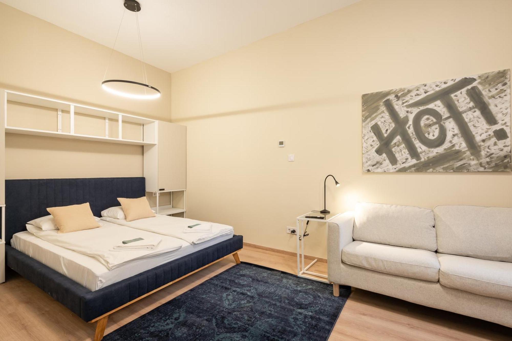 N36- Boutique Apartments, Best Location, By Bqa ブダペスト 部屋 写真