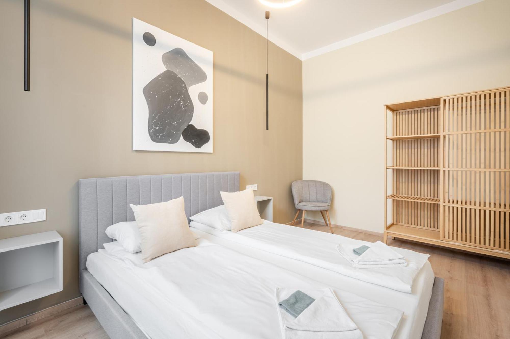 N36- Boutique Apartments, Best Location, By Bqa ブダペスト 部屋 写真