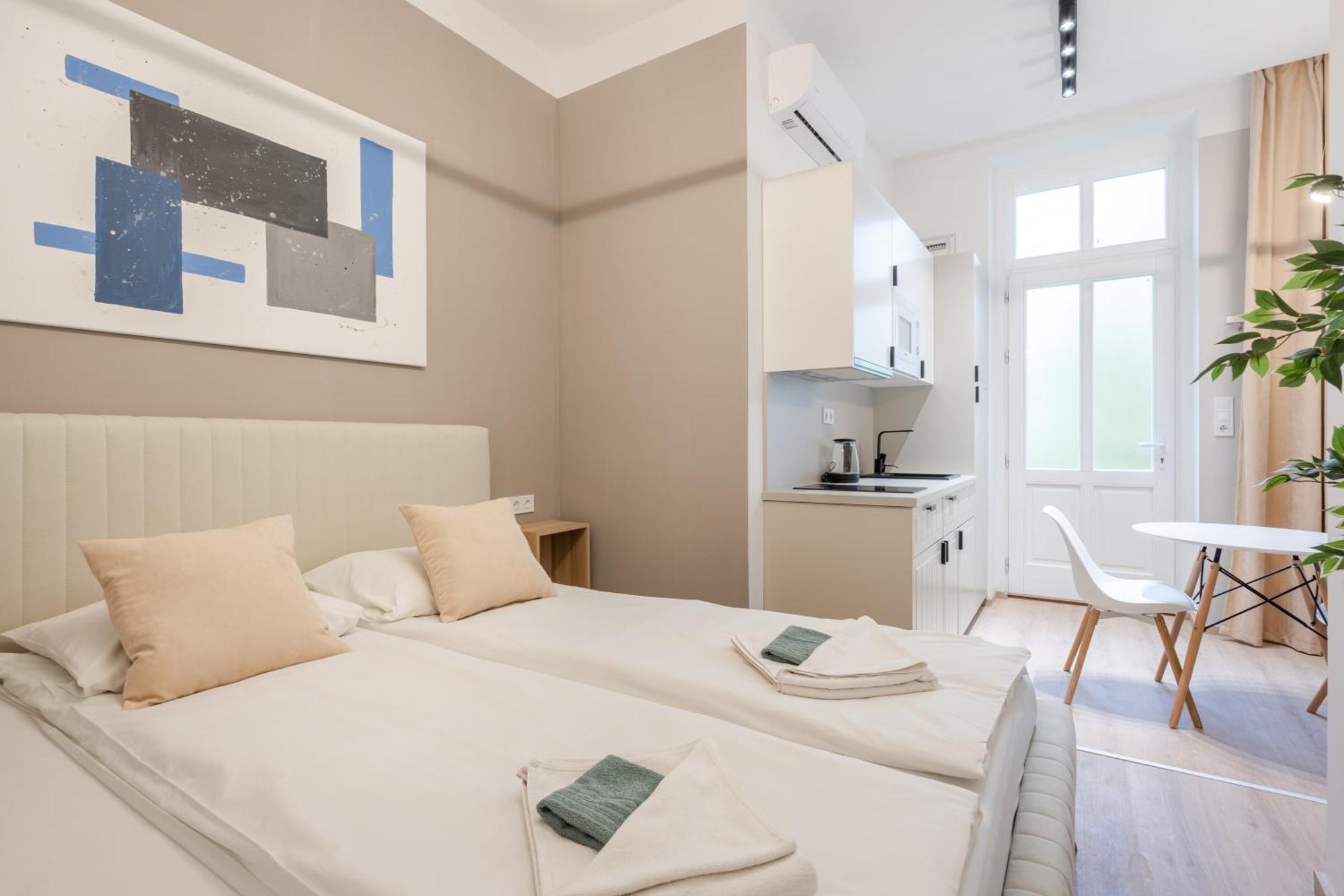 N36- Boutique Apartments, Best Location, By Bqa ブダペスト 部屋 写真